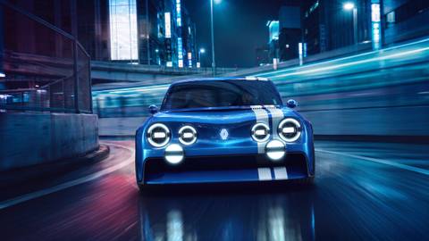 Den moderna tolkningen av Renault 8 Gordini ser kaxigare ut än originalet – och med 270 elektriska hästkrafter är den också betydligt starkare.