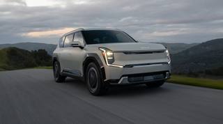 Kia EV9 – sju säten, eldrift och plats för hela familjen