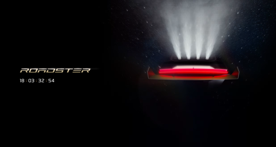 Tesla bekräftar datum för nya Roadster – visas den 1 oktober